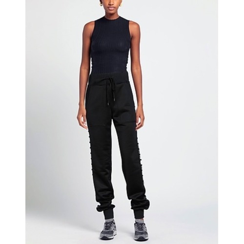 Eleventy black high‎ waisted sweatpants NEW small